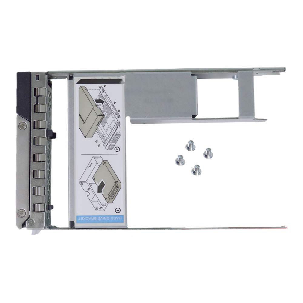 SZMYX 3.5 inch Drive Caddy with 2.5 inch HDD Adapter Compatible for 14th Dell PowerEdge Servers R240 R340 R440 R540 R640 R6415 R740 R740xd R740xd2