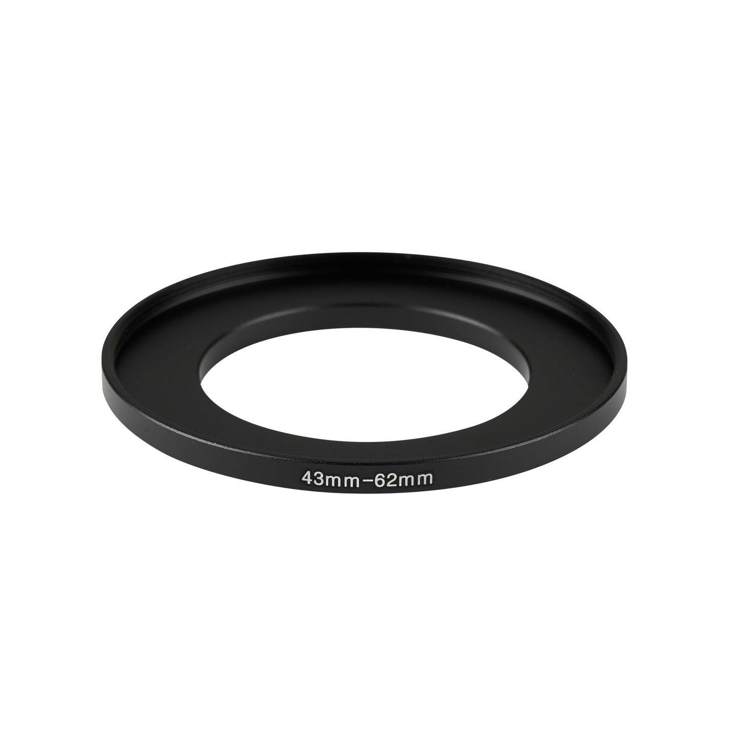 JOYTOLIN 43-62mm Metal Step-Up Ring Adapter Compatible with Mirrorless Cameras DSLR Lens, UV CPL ND Filter Thread Converter, Black