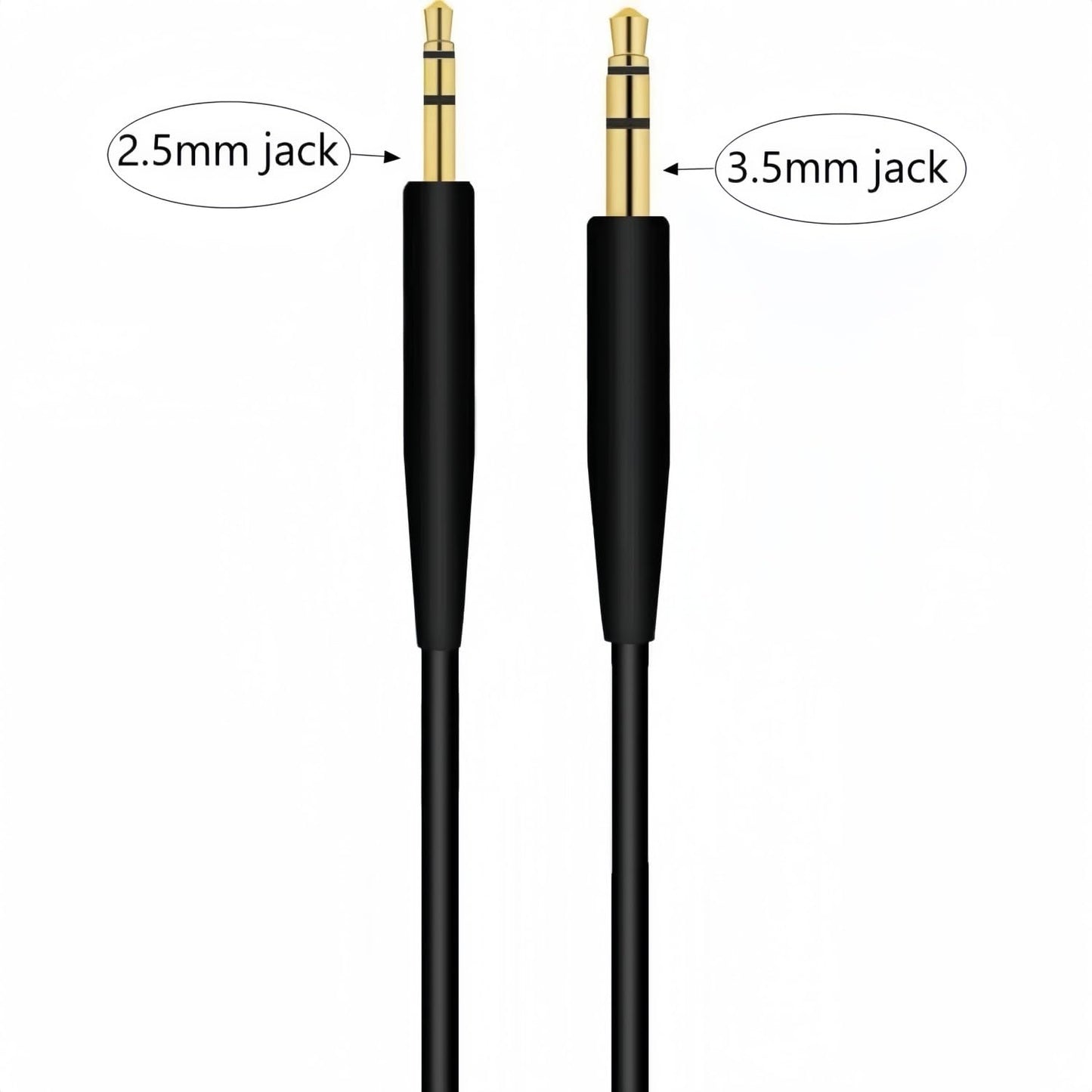 Replacement Audio Cable Aux Cord 3.5mm to 2.5mm Wire Compatible with Bose 700 QuietComfort QC45 QC35II QC35 QC25 Noise Cancelling Headphones…