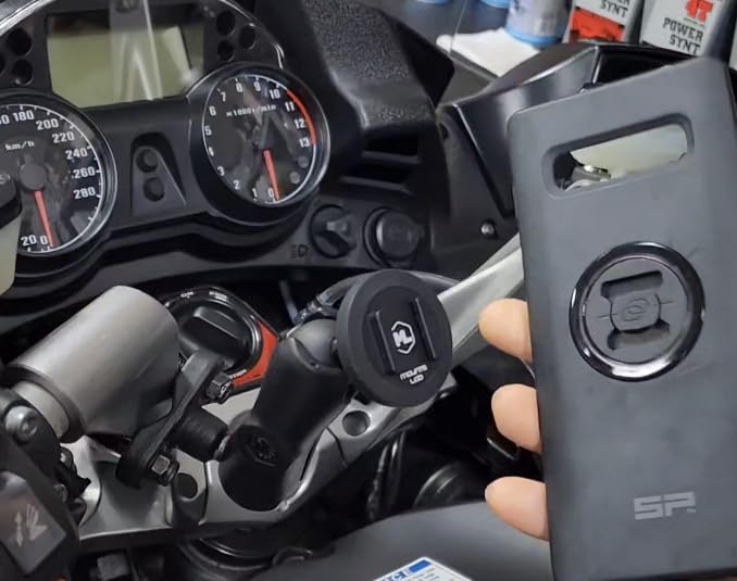 Mounts Lab-Motomount SP Wide Aluminium Ball Head Mount. Fit for and Compatible with SP-Connect (Old Version - Straight Rail Type) Phone case
