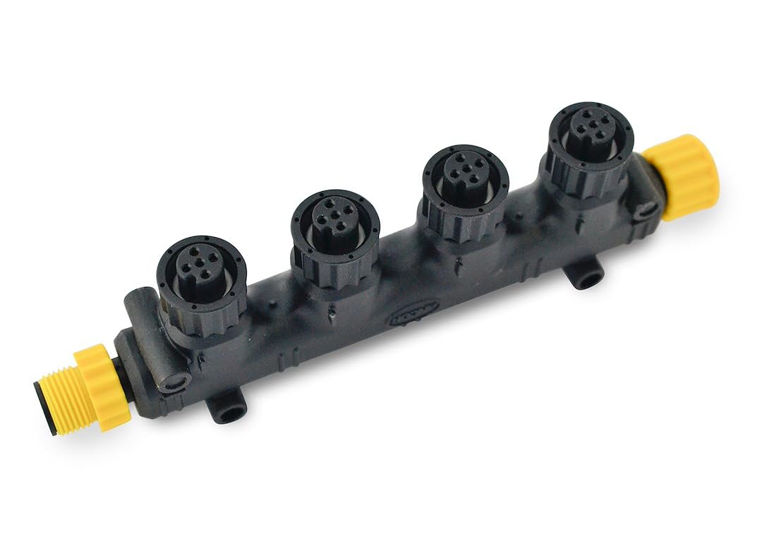 Ancor Marine Grade 270104 Nmea 2000 4 Way Tee Connector, Standard