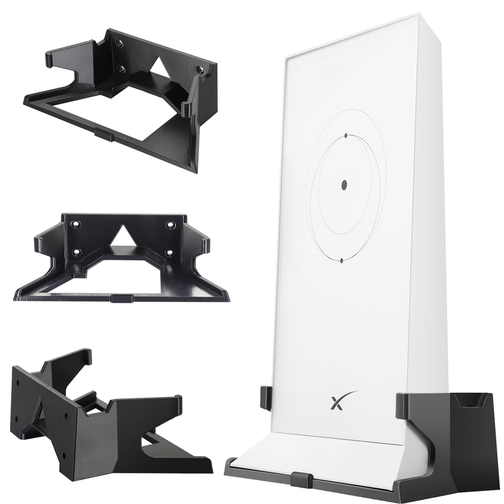FANRTE for Starlink Router Wall Mount and Wall Mounting Bracket Kits Hanger for Starlink V2 Mesh Wi-Fi Router Mount,Starlink Cable Bundle Caddy Cord