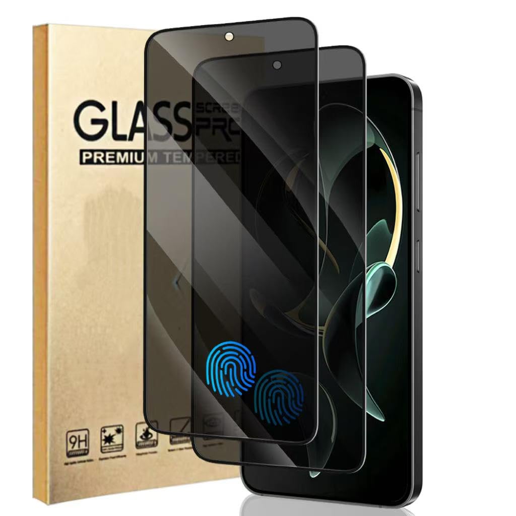 2 Pack Galaxy S26 Plus Anti spy Privacy Screen Protector, 9H Tempered Glass,Anti-Scratch, Smooth and Responsive Absolute, No Bubbles, High Definition