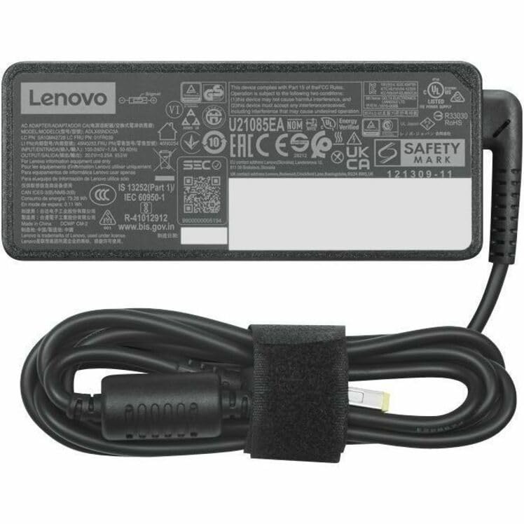 Lenovo ThinkCentre 65W AC Adapter (Slim Tip)
