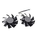 Rakstore FD8015U12S 75mm Graphics Card Cooling Fan Replacement for ASUS TUF GTX 1650 1650 Super GTX1660 1660 Super GTX 1660 Ti TUF Cooler Fan