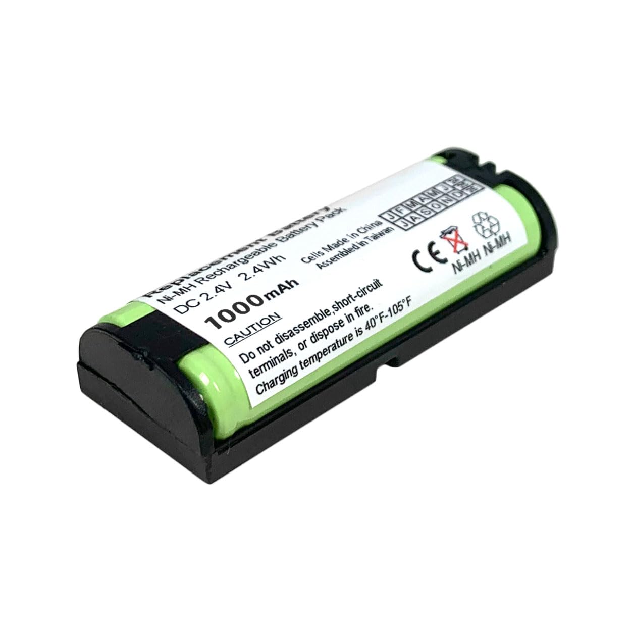 Artisan Power Replacement Battery for The Poly (Polycom) VVX D60 and VVX D230 Wireless Handsets - Replaces 2200-17828-001