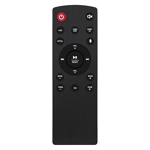 Replace Remote Control Compatible with Onn Soundbar 100027812 100008866 100015717 100023515