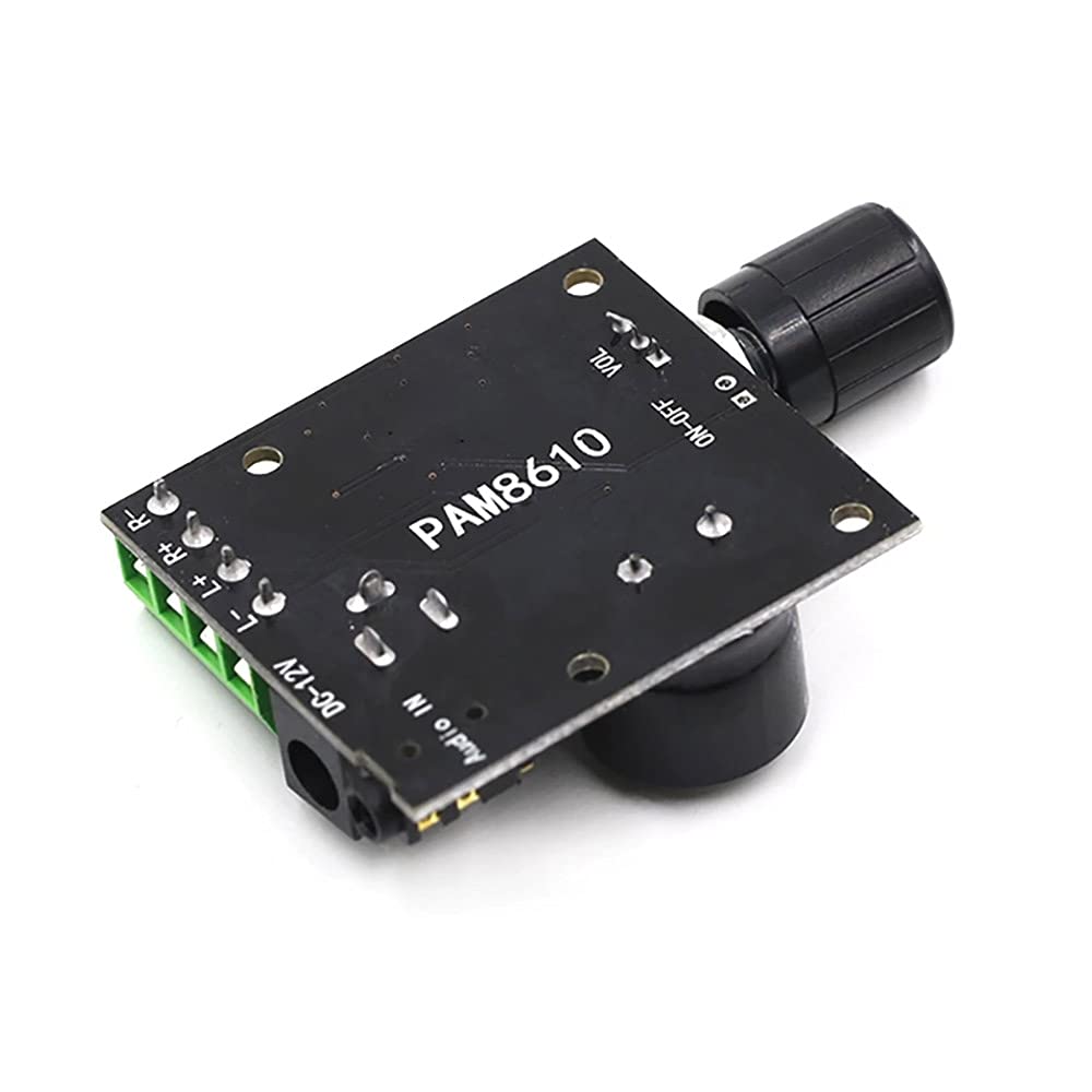 Rakstore PAM8610 2 Channel 2x15W Class D Digital Audio Stereo Amplifier Module Board DC 12V