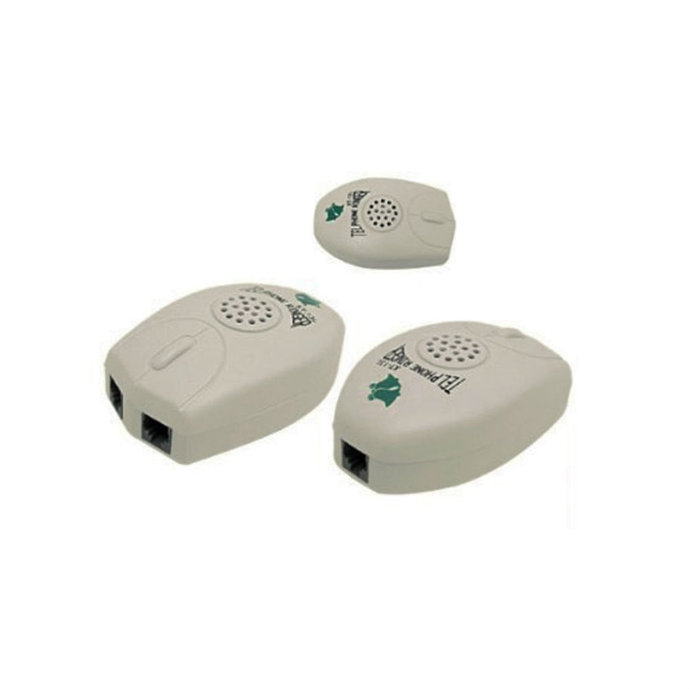AKOAK Loud Sound RJ11 Telephone Ring Ringer Amplifier Telephone Answering Accessories for Landline Telephone