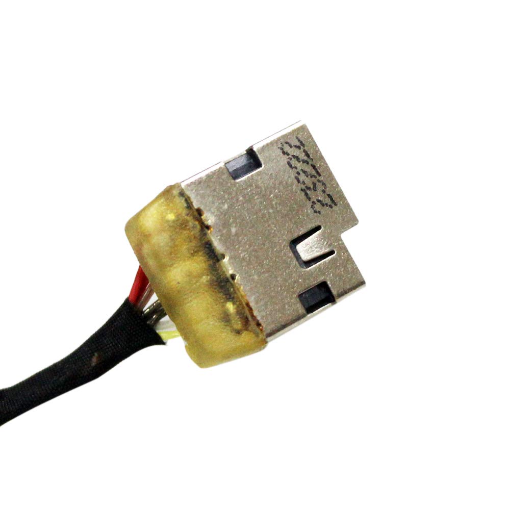GinTai DC Power Jack with Cable Harness Replacement for HP 15-f100dx 15-f100ca 15-f111dx