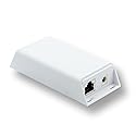 PoE Texas 48v to 24v PoE Converter - Inline PoE Splitter with 24 Volt 25 Watt PoE or DC - Converts IEEE 802.3at PoE+ to 24V Passive PoE or 24V DC…