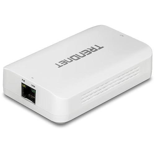 TRENDnet 2-Port Gigabit PoE++ Extender, TPE-BE200, NDAA & TAA Compliant, Extends up to 200m (656 ft), Daisy Chain 4 Units for up to 500m (1640 ft)