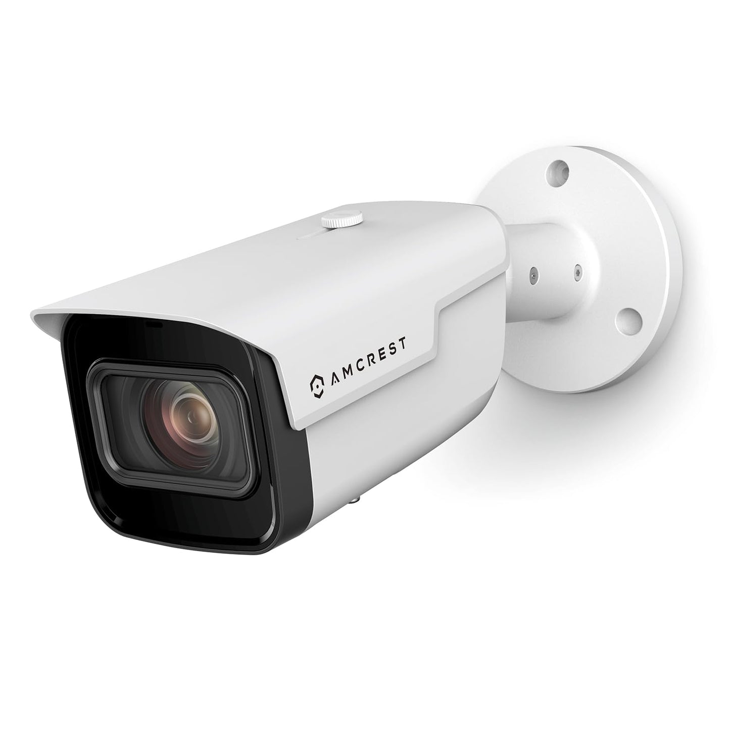 Amcrest 4K Optical Zoom AI IP PoE Camera, Varifocal Outdoor IP POE Camera Bullet, Human & Vehicle Detection, F1.5, 2.7mm~13.5mm Lens, IP67, 5X Optical
