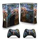 MightySkins Skin Compatible with X-Box 360 Xbox 360 S Console - Eagle Nebula | Protective, Durable, and Unique Vinyl Decal wrap Cover | Easy to Apply