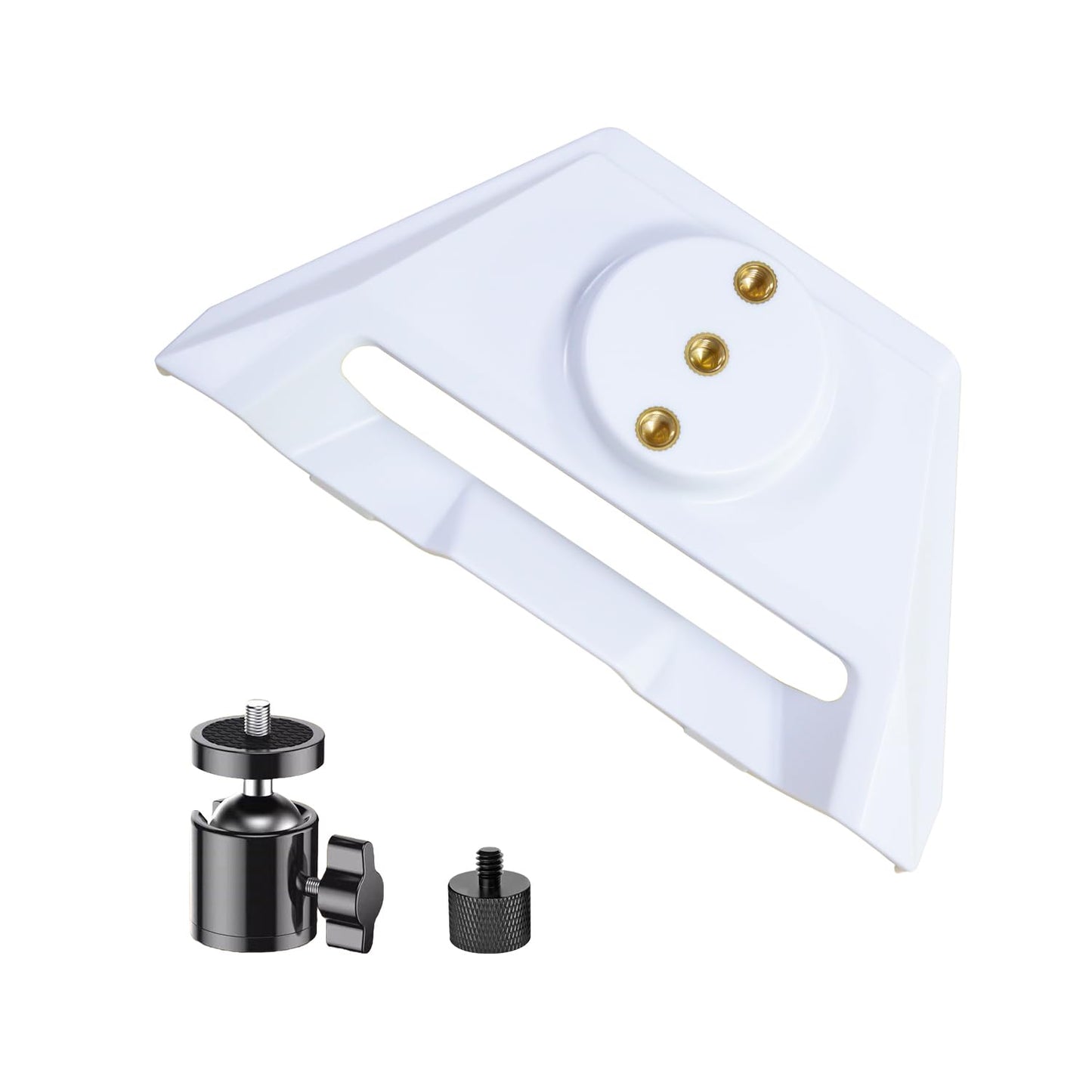 Haoyou New Version Starlink Mini Tripod Adapter Mount Compatible with 2025 Starlink Mini, with 360 Degree Swivel Ball Head and 1/4"-20 to 3/8"-16