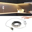 WeiHong LED USB Under Cabinet Lights with Hand Wave,Under Counter Lighting, Under Desk Light Bar, Hand Wave Activated, Plug and Play,Soft Strip Light