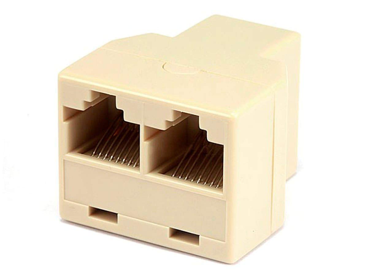 Monoprice T Adapter 8P8C, 1F/2F (107294)