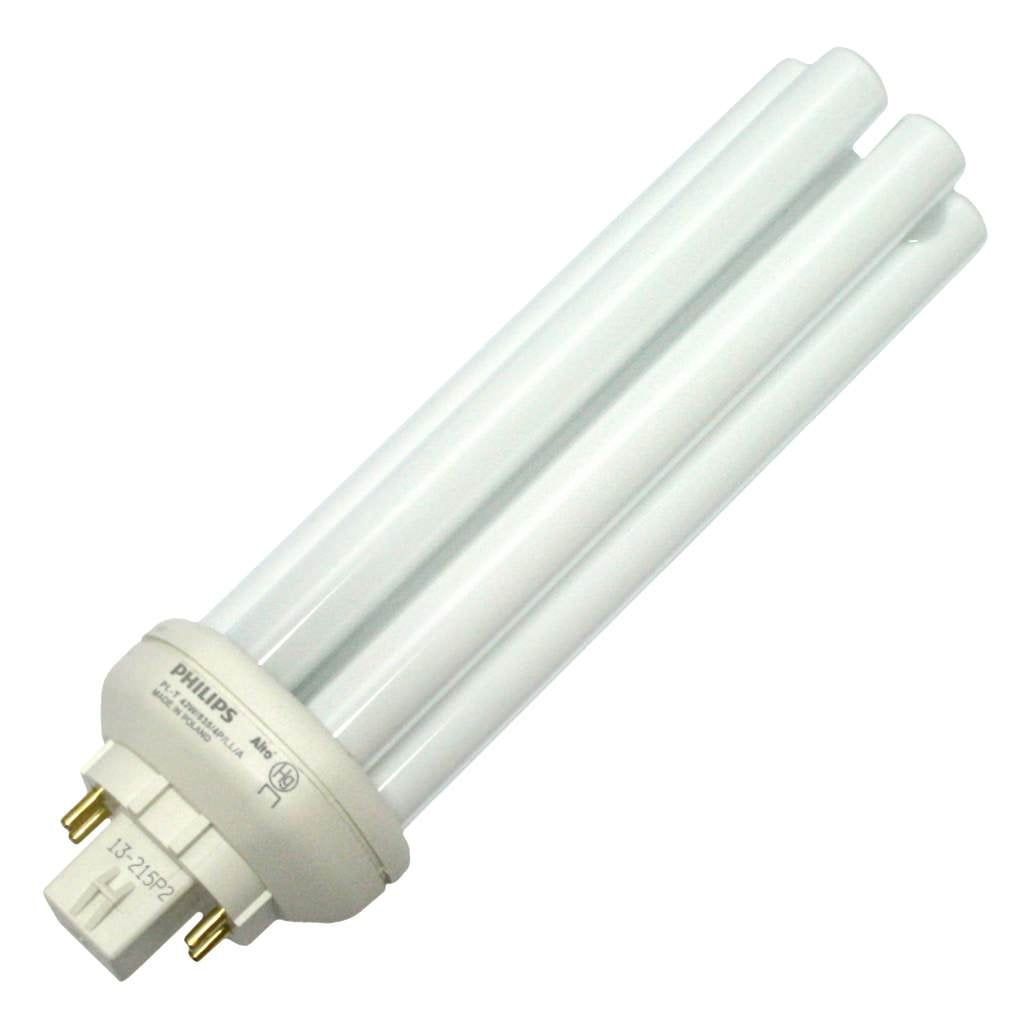 Philips Lighting 458299 PL-T Linear Compact Fluorescent Lamp 33 Watt 4-Pin GX24q-3 Base 2250 Lumens 83 CRI 3000K Warm White Alto