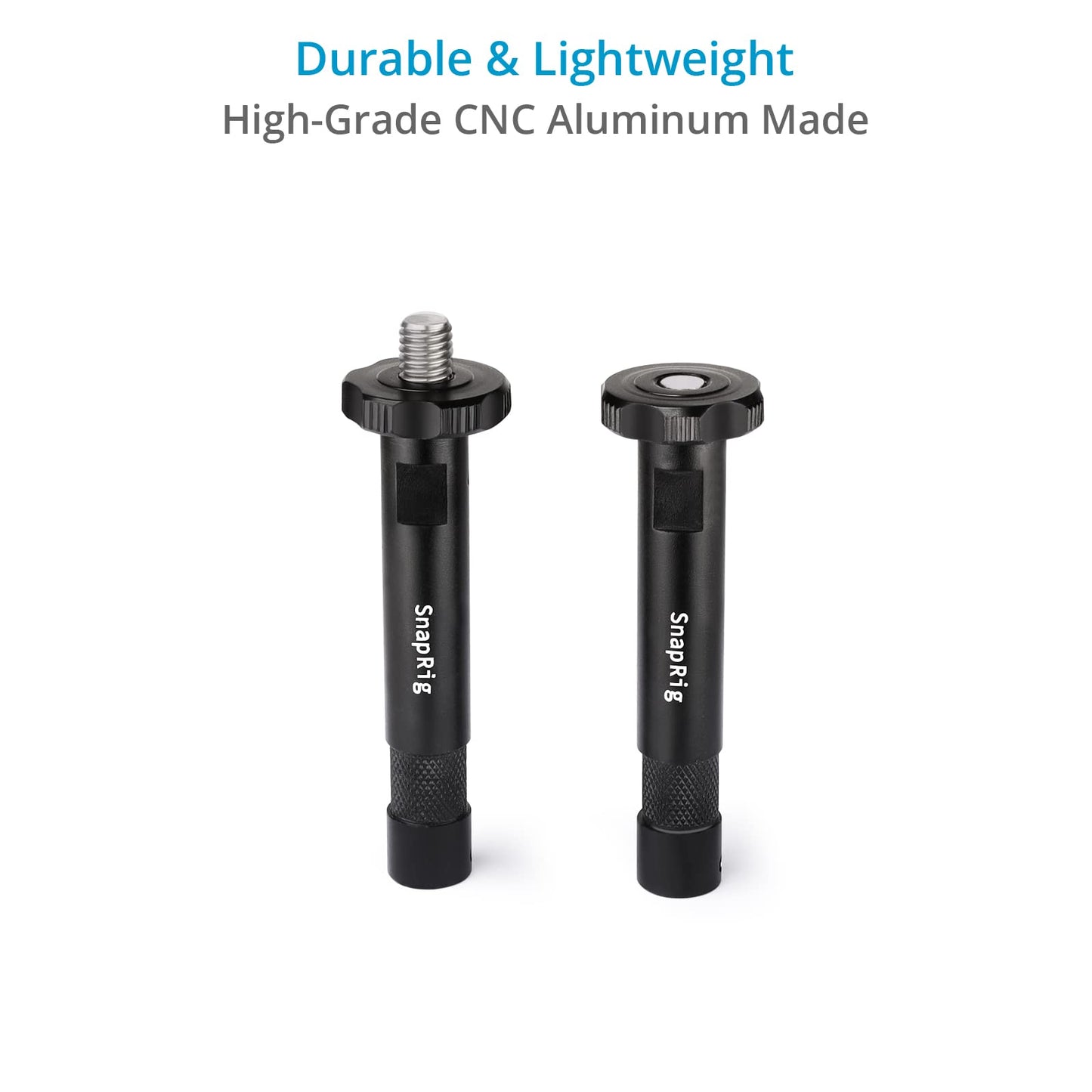 PROAIM SnapRig Baby Pin Set with 3/8” Male/Female Threads | for Mounting Multiple Camera Support Accessories |High-Grade Aluminum Made, Secure