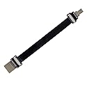 xiwai CYFPV HDMI Male to Micro HDMI Male Extension FPC Flat Cable 1080P for FPV HDTV Multicopter Aerial Photography (0.2m)