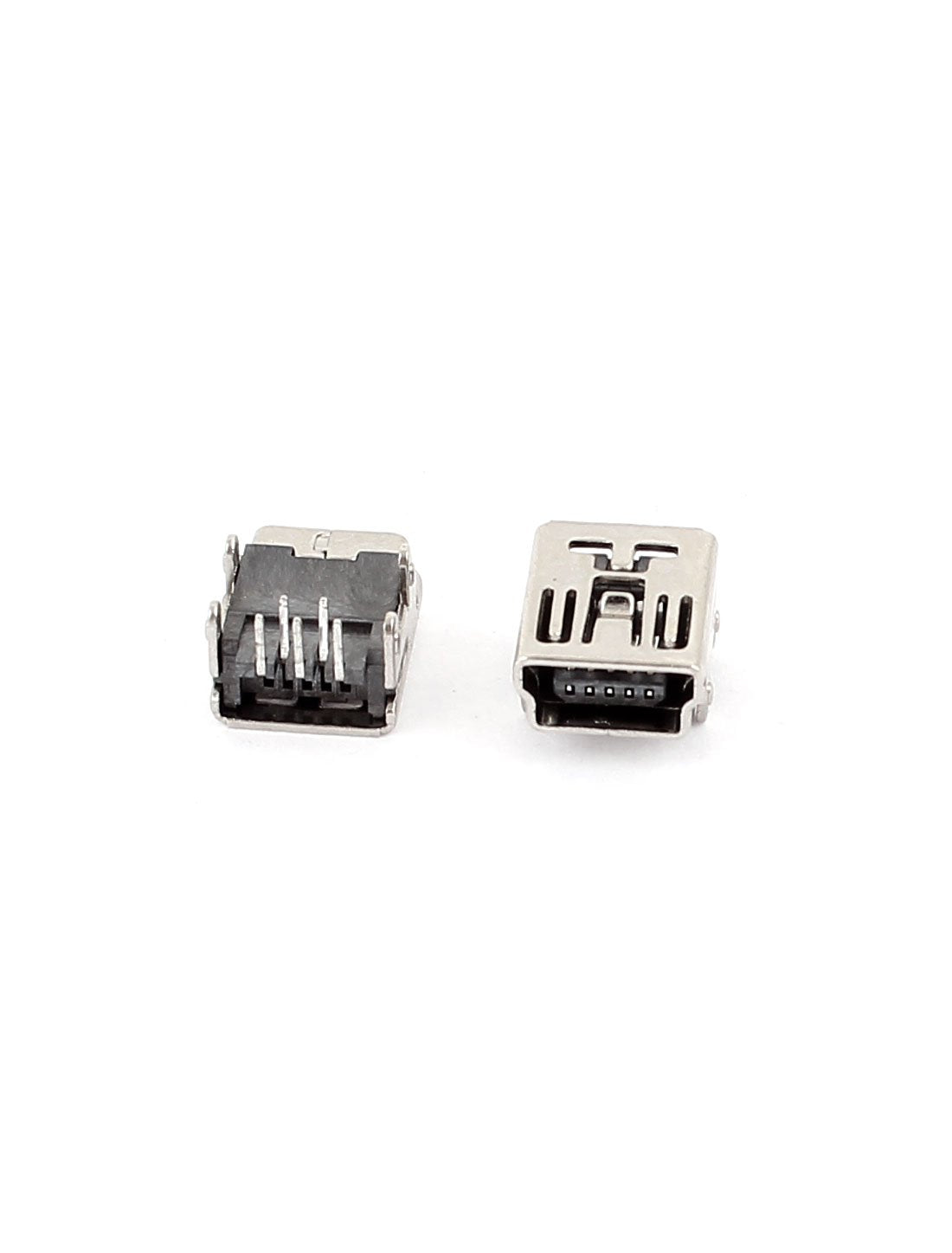 uxcell 10PCS 5-Pin Type B SMT Surface Mounted Devices Mini USB Female Socket Jack Connector
