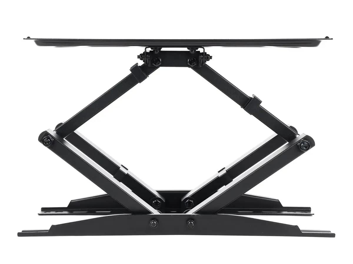 Monoprice Commercial Full Motion TV Wall Mount Bracket for 32" to 70" TVs up to 88lbs, Max VESA 400x400, Fits Curved Screens