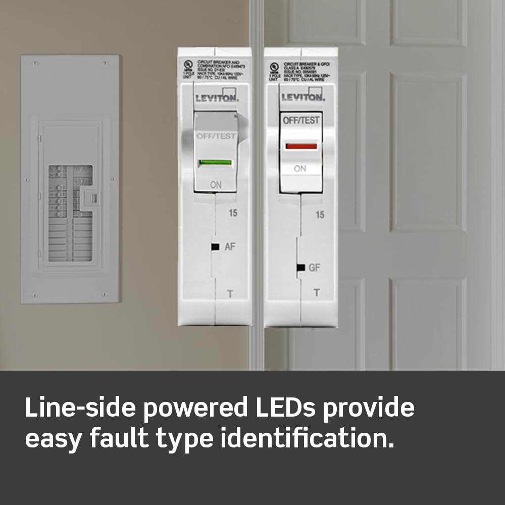 Leviton 1 x 6 Bridged Telephone Expansion Board (4 Lines to 6 Locations), 47609-F6, Ivory
