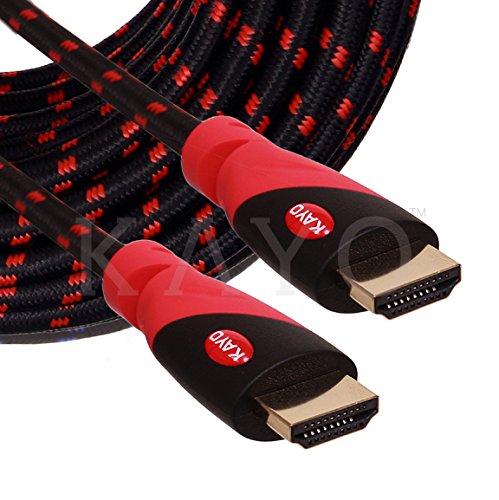 KAYO 4K HDMI Cable, High Speed HDMI2.0 Cable CL3 Rated(in-Wall Installation) Cord Supports Full