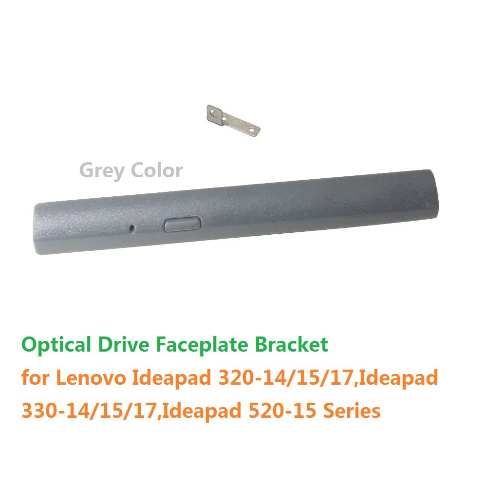 DY-tech 2nd HDD SSD Hard Drive Enclosure Caddy Fit Laptop Models Lenovo ideapad 320 330 520 with Gray Bezel and Mounting Bracket