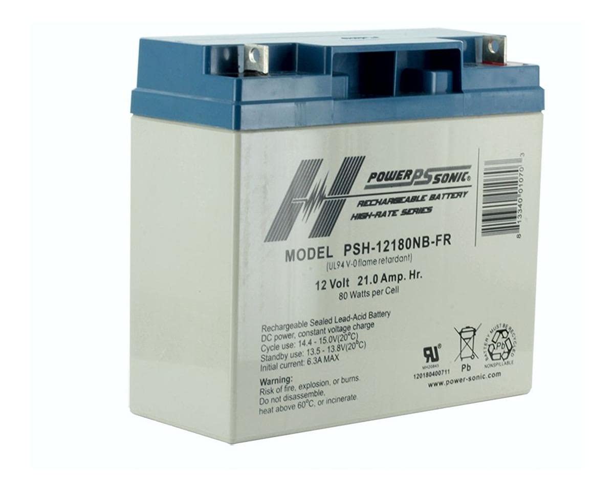 Powersonic Psh12180Fr 12 Volt 21Amp/Hr Batt