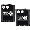 Enercell 3.6V 850mAh NI-CD Cordless Phone Battery for Panasonic P-P511A - Bulk Lot of 2 Batteries