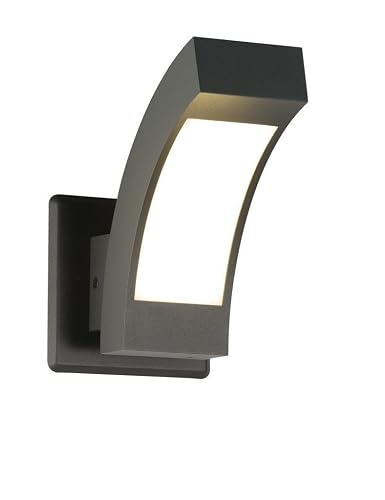 Inowel Modern Outdoor Wall Light LED Porch Light Outside House Wall Mount Lamp Sconce Waterproof Aluminum Lantern for Garage Front Door Garden Yard