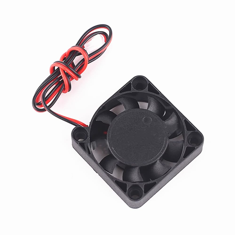 2 Pack 40x40x10MM 24V 2Pin DC Cooler Small Cooling Brushless Fan for 3D Pinter Part and Computer Case...(24V, 4010)
