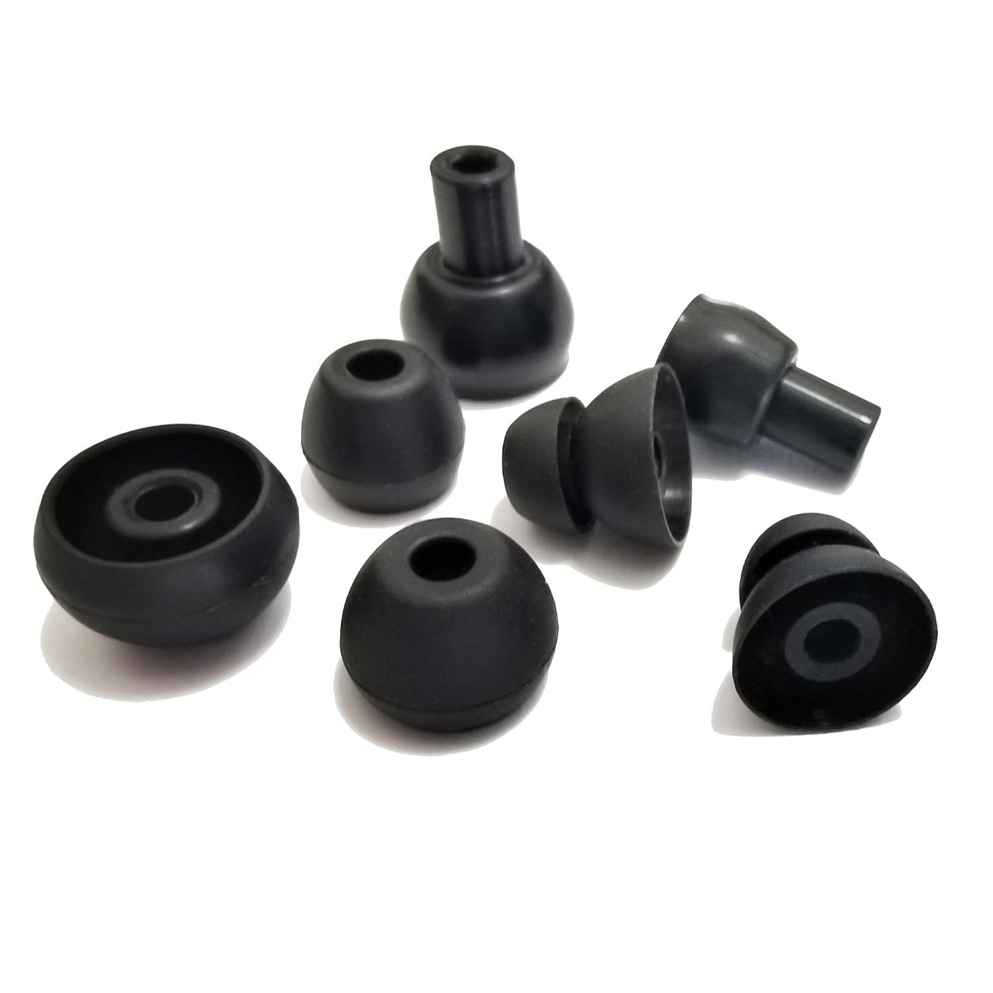 Silicone Ear Tips for Powerbeats Pro, Powerbeats 3 & 2& 4 Replacement Earbuds Tips Powerbeats Double Flange Rubber Eartips for Powerbeats by Dr Dre 8