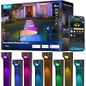 Govee Outdoor Pathway Lights 2 Lite 8 pack, IP67 Waterproof, 16 Million Colors, 60+ Scene Modes Patio Lights for Path,Landscape Lighting, Outdoor