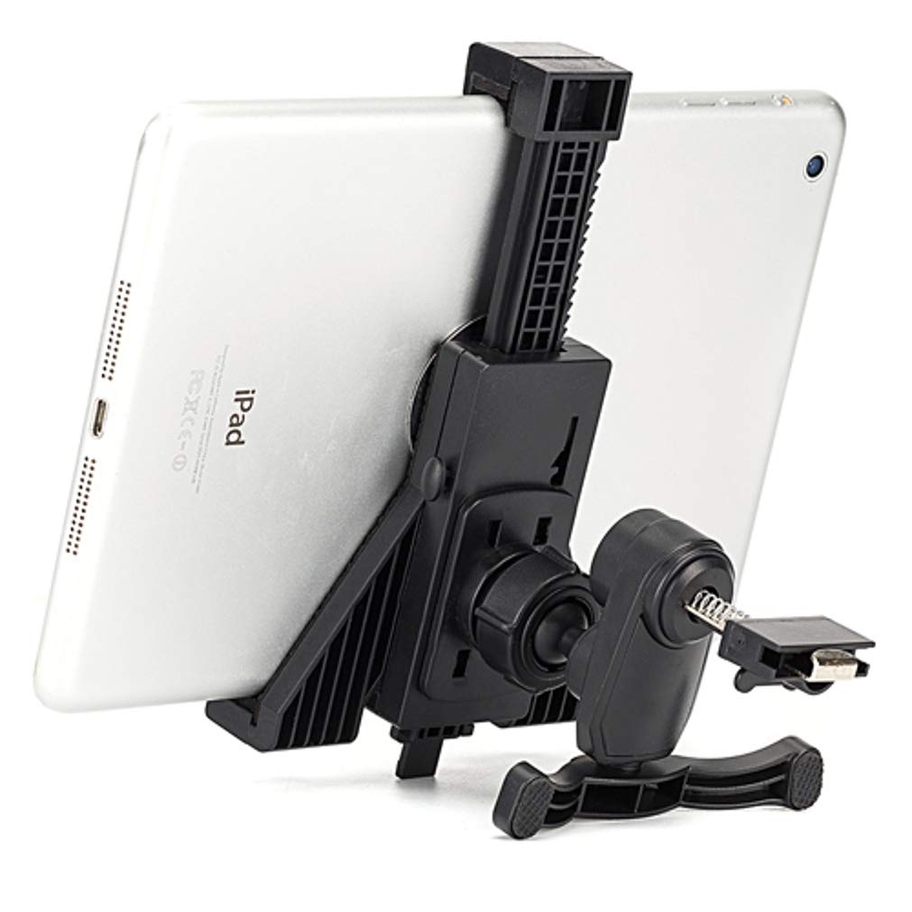 Air Vent Car Mount Compatible with Samsung Galaxy Tab A9/A9 Plus/A8/A7 10.4 (2020)/A7 Lite Tablets - Tablet Holder Rotating Cradle Strong Grip Ac