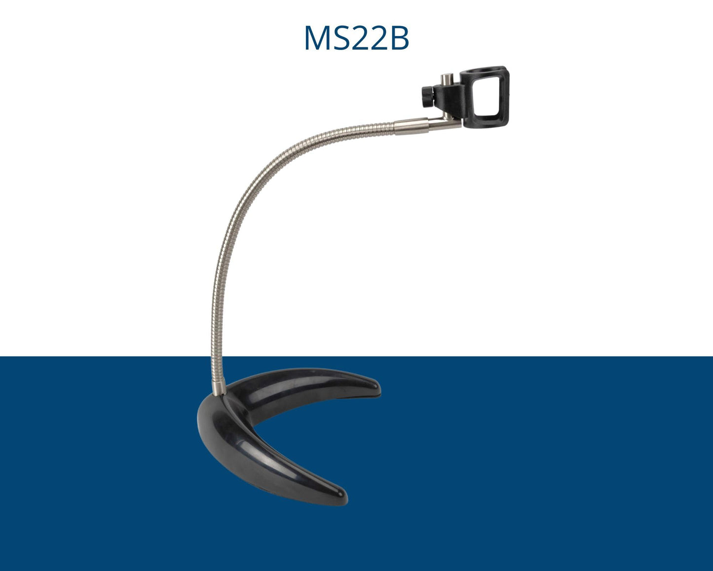 Dunwell Tech, Inc MS22B Flex-arm Desktop Stand (Black), ~16 Inch Height - Designed for Dino-Lite AM2111, AM3111, AF3113, WF3113, and Casual Use