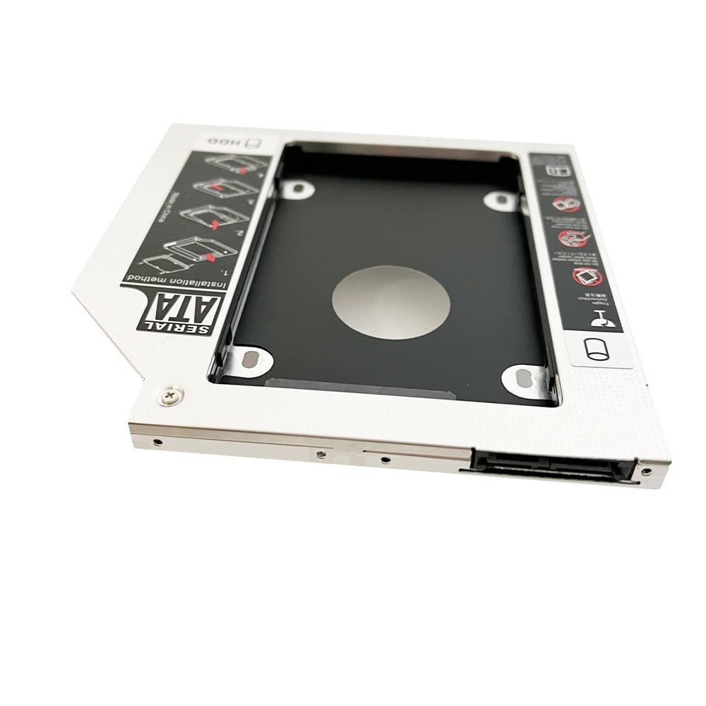 DY-tech 2nd Hard Drive HDD SSD Optical Bay Caddy Frame Tray for HP Envy m4 m6-1000 17-j162ss m7-j020dx