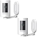 2 Pack Camera Wall Mount for Stick Up Cam 2nd & 3rd Gen,Also for Outdoor Cam Plus & Indoor Cam(1st Gen) Adjustable Ceiling Mount Perfect View Angle