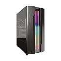 COUGAR Gemini S Iron-Gray/Gemini S IG Mid-Tower with a Full-Sized Tempered Glass Cover and an Integrated ARGB Lighting System That Delivers Everything