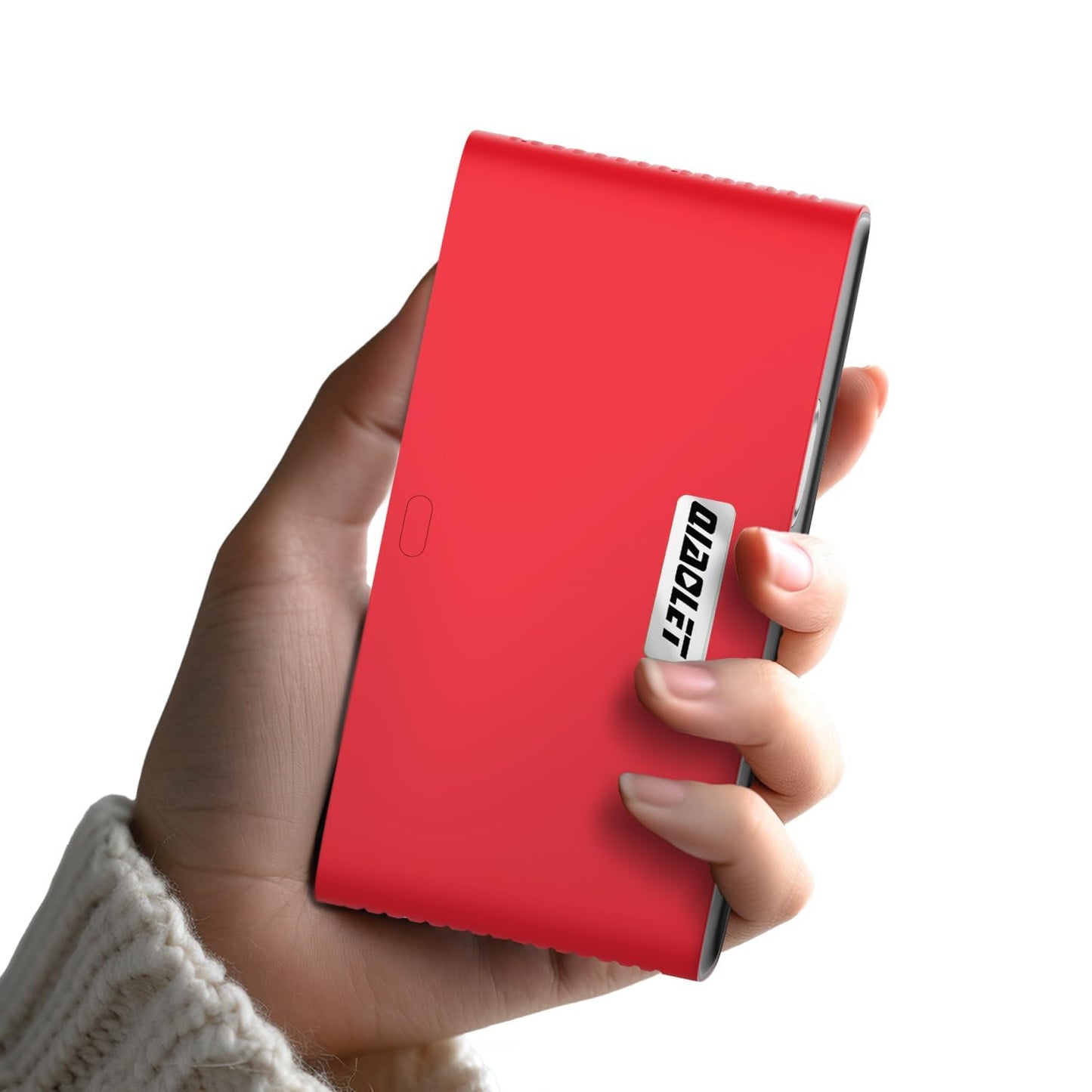 Ultra Mini Pocket Projector - DLP Smart Projector with WiFi and Bluetooth: Built in Battery/Apps/Speaker, 4K/1080p Support, Auto Focus & Keystone
