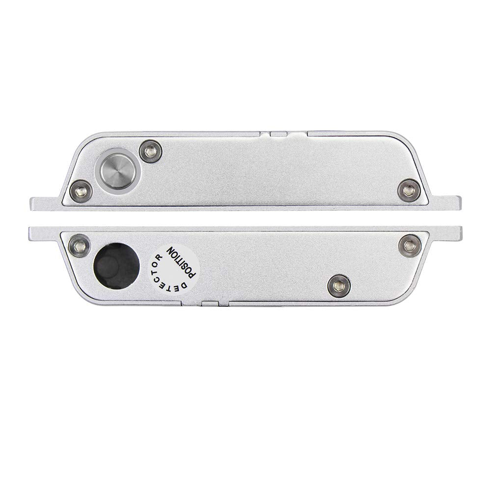 LIBO Smart Home Electric Drop Bolt Lock DC 12V Fail Safe NC Mode Electronic Door Lock for Access Control Security System with Time Delay
