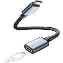 USB C to Lightning Audio Adapter Cable USB Type C Male to Lightning HiFi Audio Female Headphones Converter Fit with iPhone 16 15, iPad Pro/Air