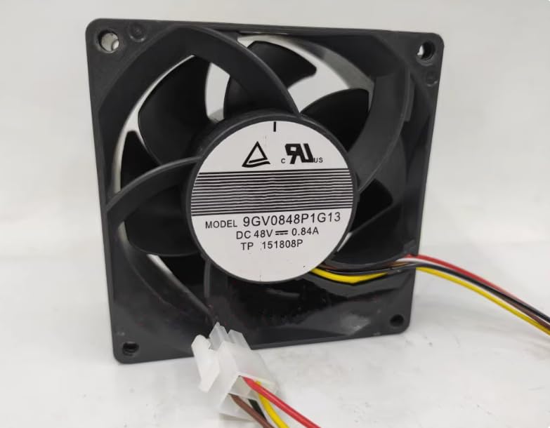 9GV0848P1G13 80X80X38MM 48V 0.84A 4-Wire Cooling Fan