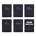 256M PS 2 Memory Card, 256M Memory Card High Speed for Console Games Accessories(256 M)