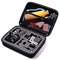 TEKCAM Action Camera Carrying Case Protective Storage Bag Compatible with Gopro Hero 13 12 11 10 9 8 7/AKASO EK7000/Brave 4/Brave 7 LE/Brave