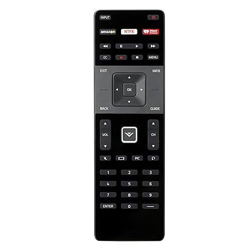 XRT122 Remote Control Replacement fit for Vizio LCD LED HDTV Smart TV E28hc1 E24c1 D55U-D1 D55UD1 D58U-D3 D65U-D2 D65UD2 E32-C1 E32C1 E32H-C1 E40-C2