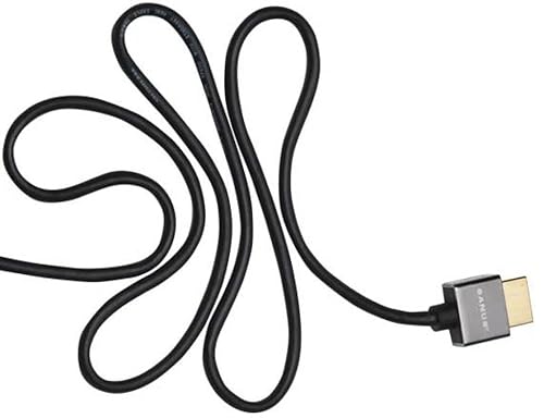 3.3' Super Slim HDMI Cable; Short connector and flexible design