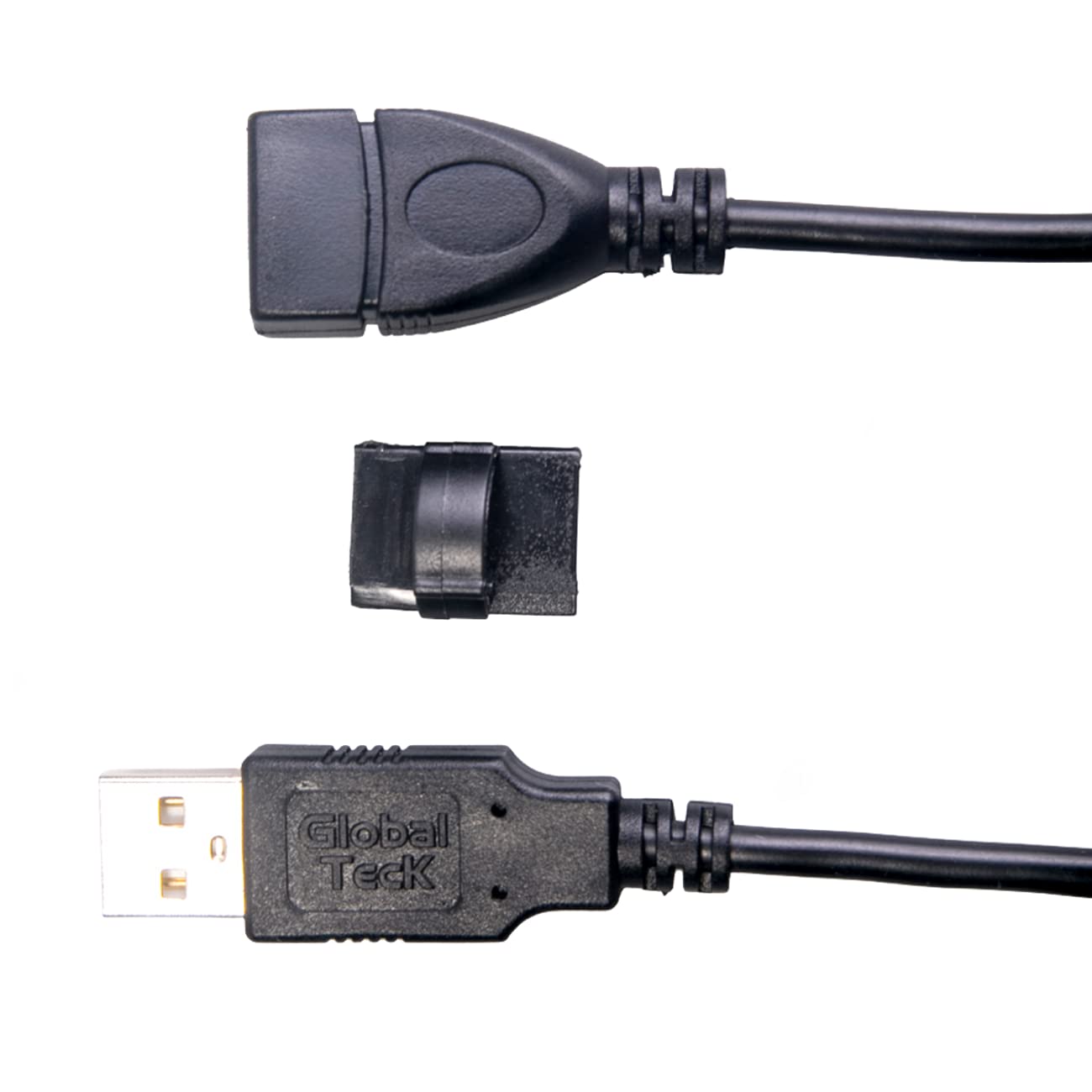 Global Teck Blue Beacon USB-A Cable Range Extender - for Headphones, Speakers, Keyboard, Laptops, PC, Mouse - Enhances Line of Sight Signal