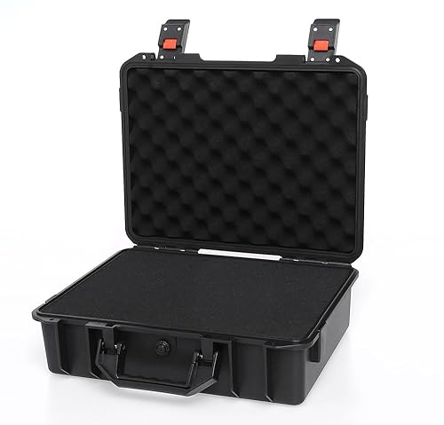 16in Waterproof Hard Shell Case with DIY Customizable Foam Insert (15 x 11 x 4.7in Interior)
